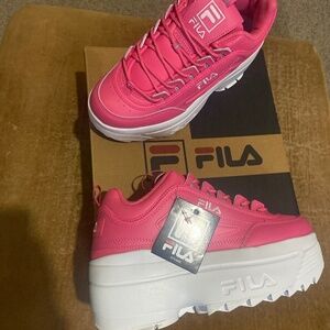 Fila wedge sneakers